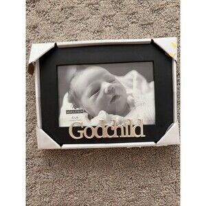 Malden International Designs 4x6 Godchild Photo Frame